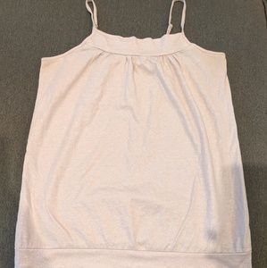 BOGO Mossimo shimmery ruched skinny strap blouse